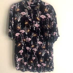 Flamingo button up